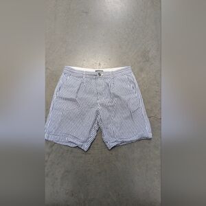 Slate & Stone Striped Gray Shorts, Size 34